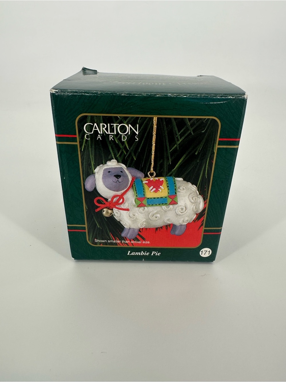 Carlton Cards Lambie Pie Sheep Ornament Christmas Decoration
